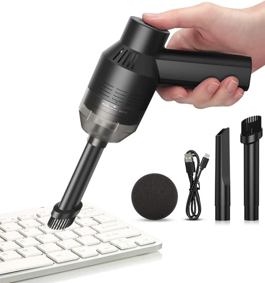 Mini Vacuum Cordless Vacuum Keyboard Cleaner Rechargeable,For Cleaning Dust,Hair,Crumbs,Eraser Scrap,Laptop,Pet House,Sewing Machine