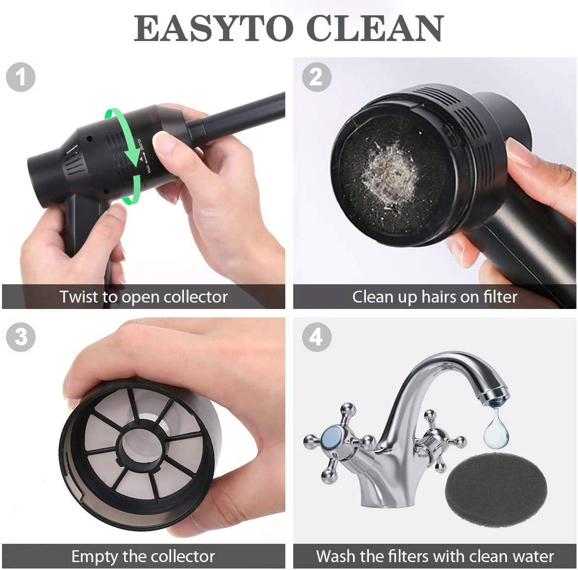 Mini Vacuum Cordless Vacuum Keyboard Cleaner Rechargeable,For Cleaning Dust,Hair,Crumbs,Eraser Scrap,Laptop,Pet House,Sewing Machine